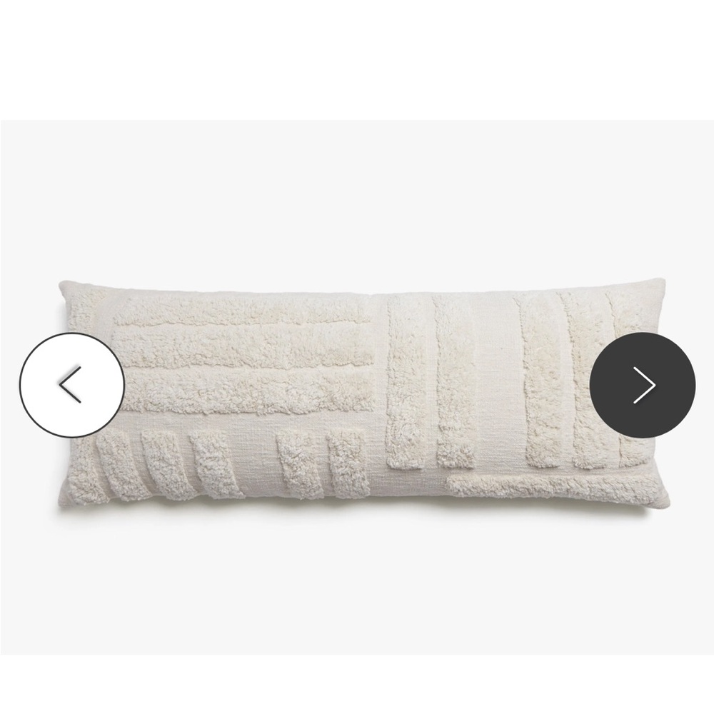 Parachute Lumbar Pillow Insert + Nomad Lumbar Pillow Cover NWOT